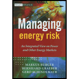 Managing Energy Risk An Integrated View on Power and Other Energy Markets