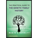 Practical Guide to the Genetic Family History Paperback 2ND 10 Edition, by Robin L Bennett - ISBN 9780470040720