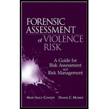 Forensic Assessment of Violence Risk