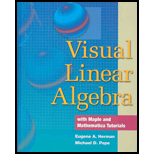 Visual Linear Algebra  With 2 CDs