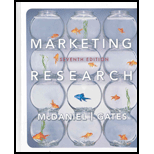 Marketing Research  Package