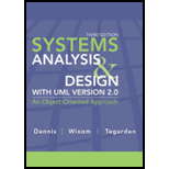 Systems Analysis and Design with UML