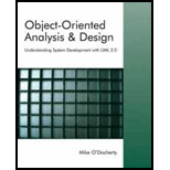 Object Oriented Analysis and Design  Understanding System Development with UML 2.0