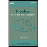 Topology  Point Set and Geometric