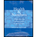 Health and Numbers  Problems Based Introduction to Biostatistics   With SPSS 14.0 CD