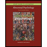 Abnormal Psychology   Study Guide (Canadian)