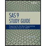 SAS 9 Study Guide