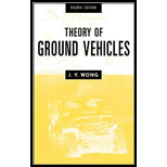 Theory of Ground Vehicles