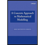 Concrete Approach to Mathematics Modelling