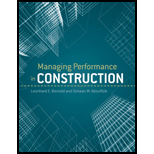 Managing Performance in Construction