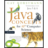 Java Concepts for AP Computer Science