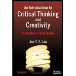 Introduction to Critical Thinking and Creativity