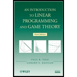 Introduction to Linear Programming and Game Theory