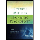 Research Methods in Forensic Psychology