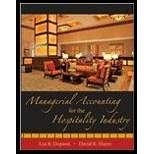 Managerial Accounting for the Hospitality Industry   With CD and Study Guide