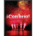 Con Brio Beginning Spanish   With Audio CD (Looseleaf)