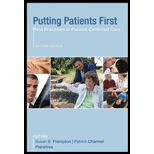 Putting Patients First Designing and Practicing Patient Centered Care