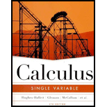 Calculus, Single Variable   With Webassign