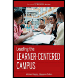 Leading the Learner Centered Campus