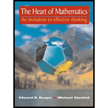 Heart of Mathematics An Invitation to Effective Thinking   With CD, 3 D Glasses Kit