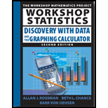 Workshop Statistics Discovery with Data and the Graphing Calculator (Cloth) With Cd