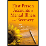 First Person Accounts of Mental Illness and Recovery