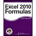 Excel 2010 Formulas   With CD