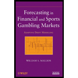 Forecasting in Financial and Sports Gambling Markets Adaptive Drift Modeling