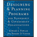 Designing and Planning Programs for Nonprofit and Government Organizations