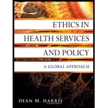 Ethics in Health Services and Policy