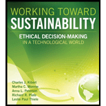 Working Toward Sustainability