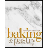 Baking and Pastry Mastering the Art and Craft   With Workbook