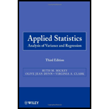 Applied Statistics