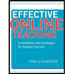 Effective Online Teaching