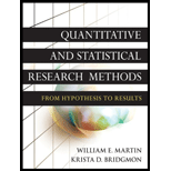 Quantitative and Statistical Research Methods From Hypothesis to Results