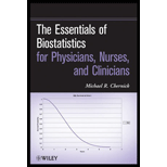 Essentials of Biostatistics for Physicians, Nurses, and Clinicians