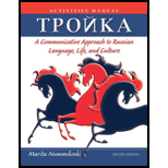 Troika A Communicative Approach to Russian Language Life and Culture   Activities Manual 2ND 12 Edition, by Marita Nummikoski - ISBN 9780470646342