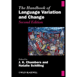 Handbook of Language Variation and Change