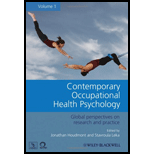 Contemporary Occupational Health Psychology Global Perspectives on Research and Practice, Volume 1