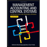 Management Accounting and Control Systems