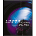 e Business  Organizational and Technical Foundations