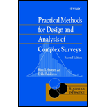 Practical Methods for Design and Analysis of Complex Surveys (Statistics in Practice)