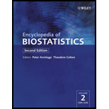 ENCYCLOPEDIA OF BIOSTATISTICS 8 VOLUM