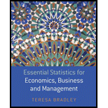 Essential Statistics for Economics, Business and Management