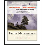 Finite Mathematics Applied Approach Loose 11TH 11 Edition, by Michael Sullivan - ISBN 9780470876398