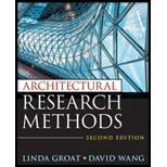 Architectural Research Methods