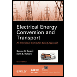 Electrical Energy Conversion and Transport