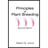 Principles of Plant Breeding