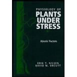 Physiology of Plants Under Stress