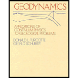 Geodynamics  Application of Continuum Physics to Geological Problems